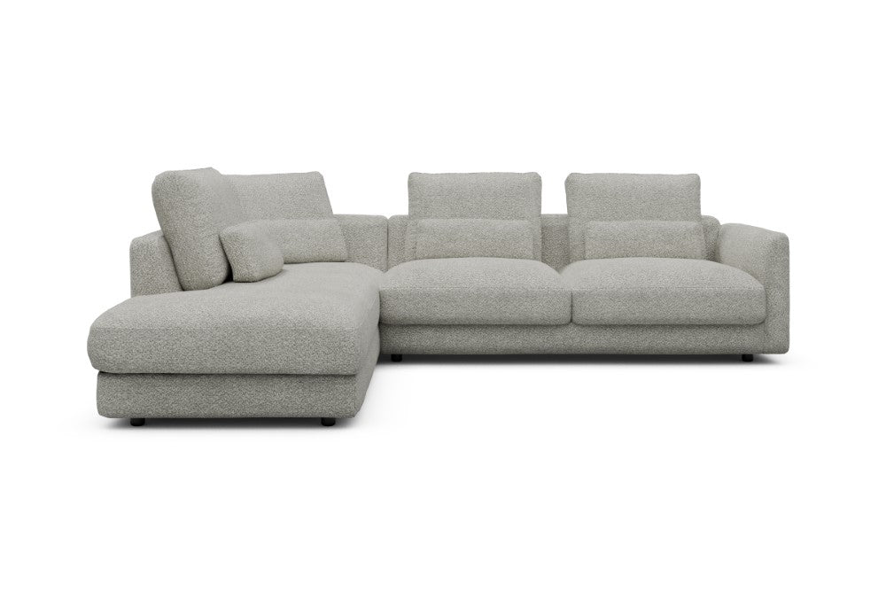 Vivole Modular Sofa - 73 - 278 x 230 cm - Open-end + 2,5 Seater - 867 Vanora Warm Sand