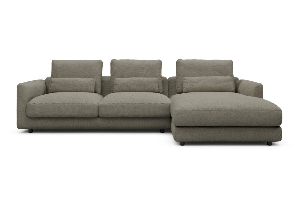 Vivole Modular Sofa - 76 - 290 x 171 cm - 2,5 Seater + Chaise - 765 Cura Oat
