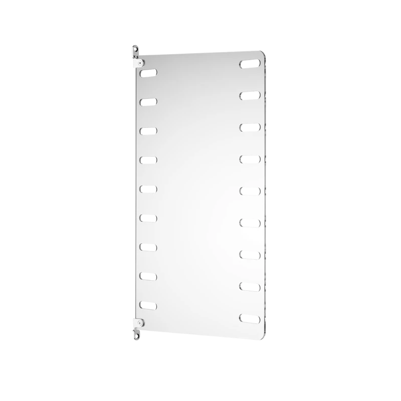Plex wall panel - D30 x H50, Clear perspex, 1-pack