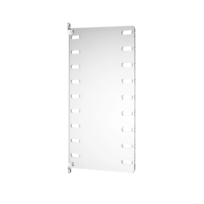 Plex wall panel - D30 x H50, Clear perspex, 1-pack