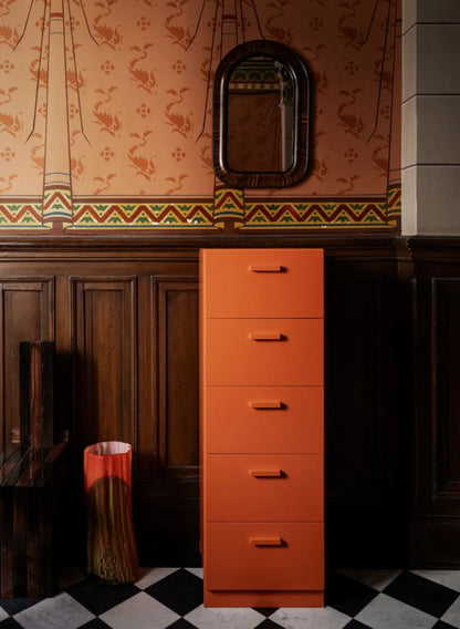 Relief Chest of drawers, tall Orange - image 2