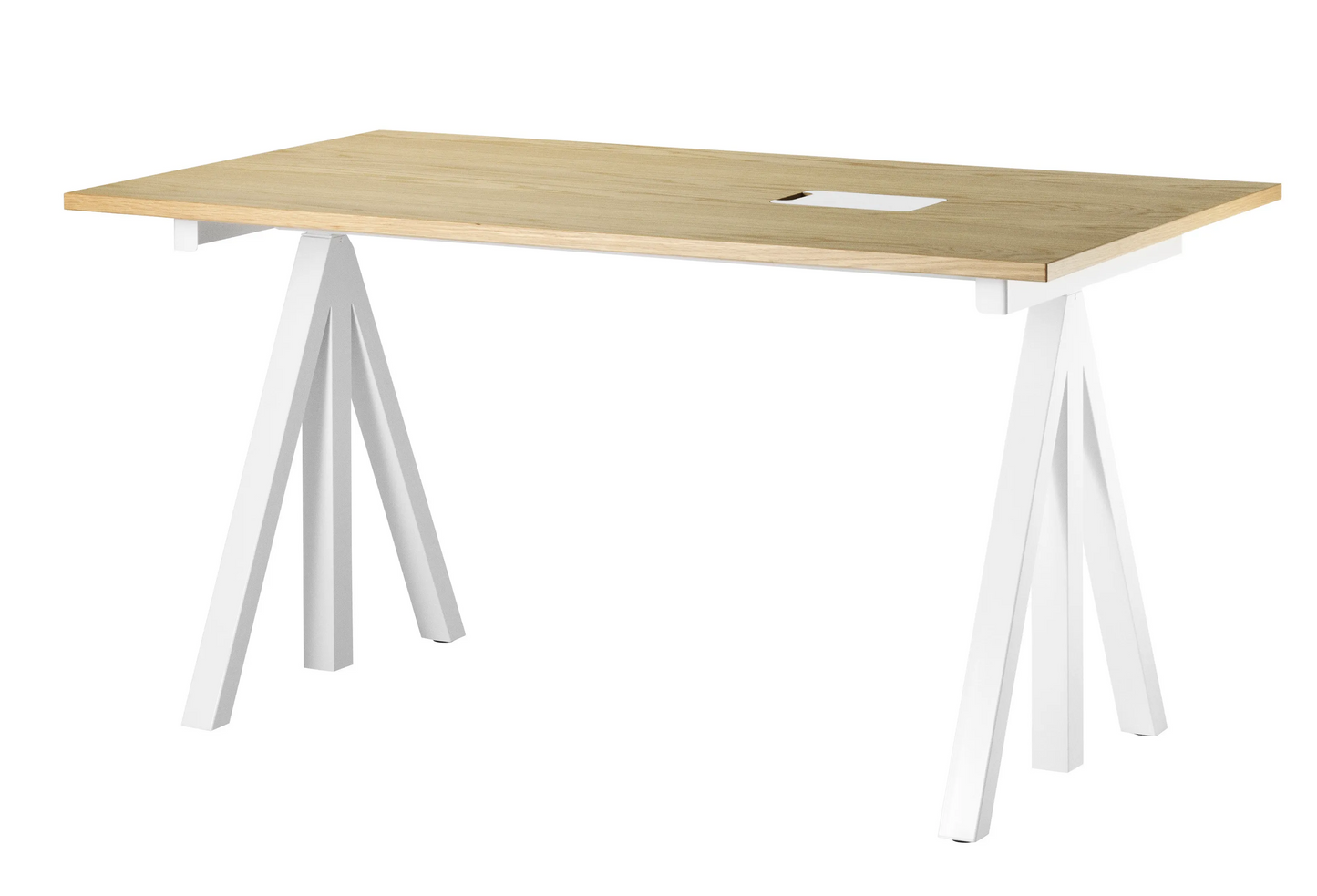 Work desks 140x78 White/Oak - image 5