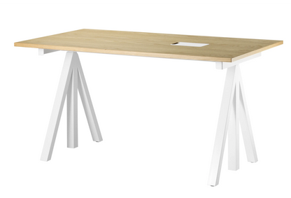 Work desks 140x78 White/Oak - image 5