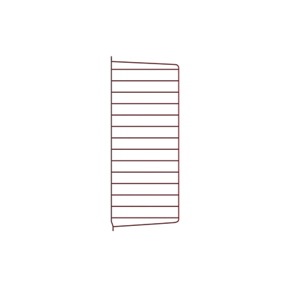 Wall panel - D30 x H75, Dark red, 1-pack