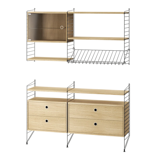 Living room T Black/Oak