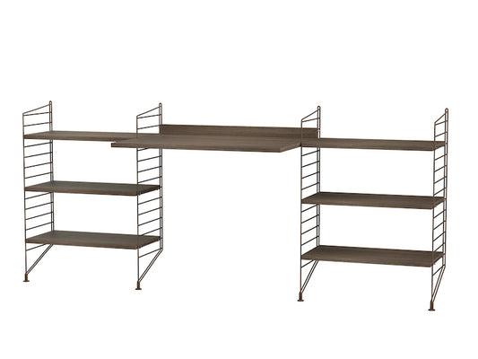 Workspace D Brown/Walnut