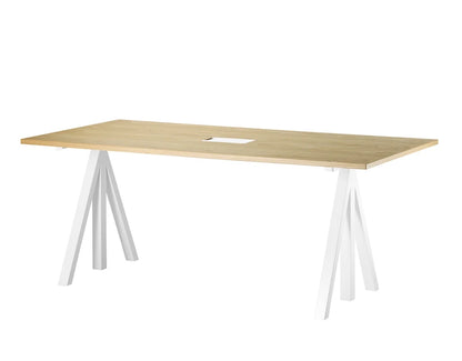 Work desks 180x90 White/Oak