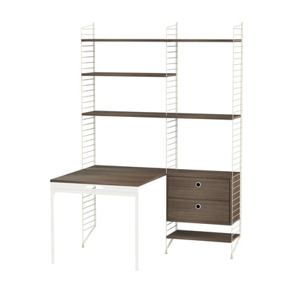 Workspace E Beige/Walnut - image 4
