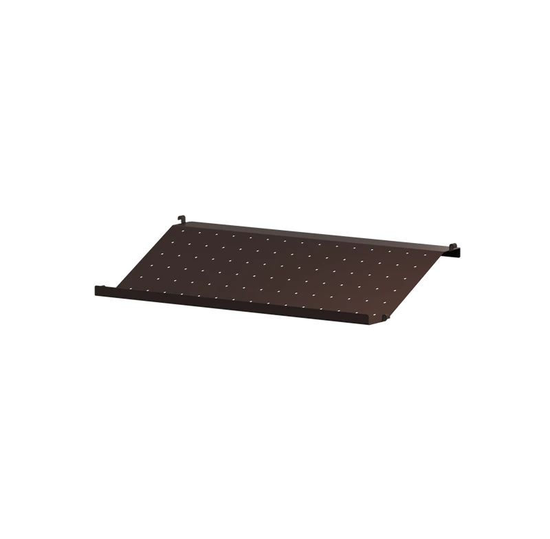 Shoe shelf - W58 x D30 x H10, Dark brown