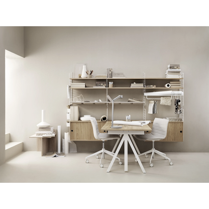 Work desks 160x78 White/Oak - image 3