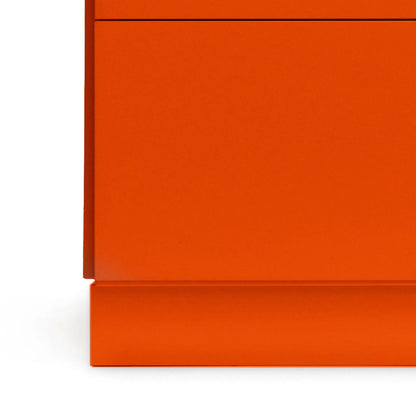 Relief Chest of drawers, low Orange - image 4