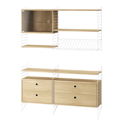 Living room T White/Oak