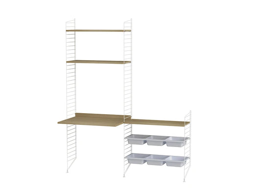 Kids room E White/Oak