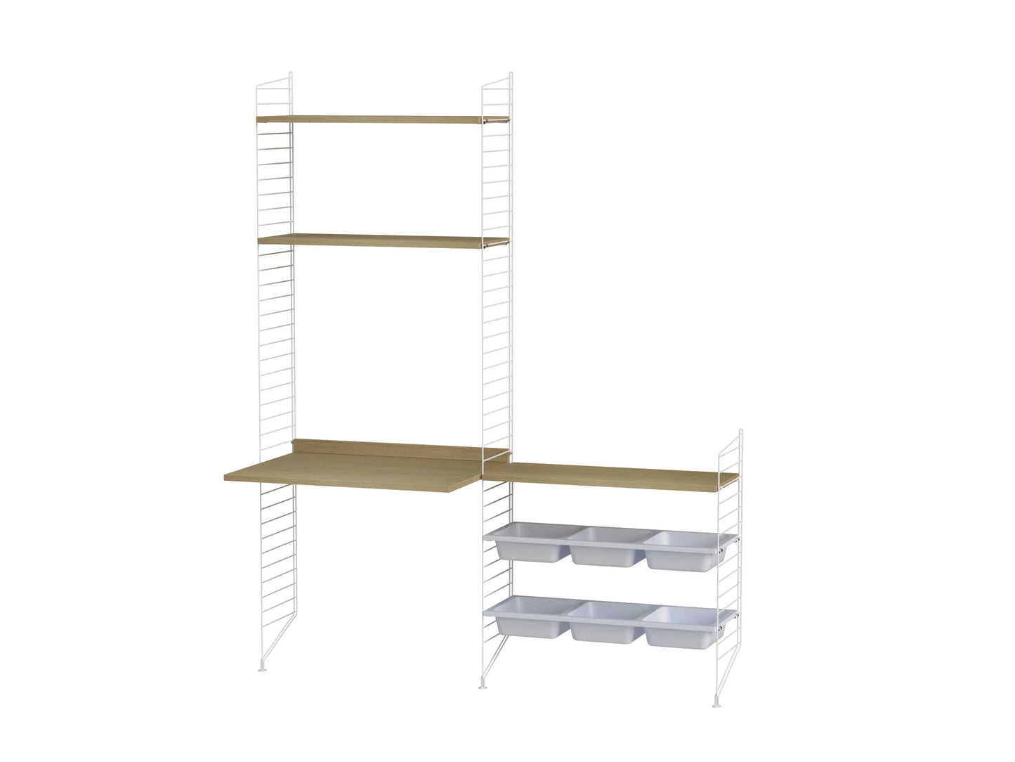 Kids room E White/Oak - image 3