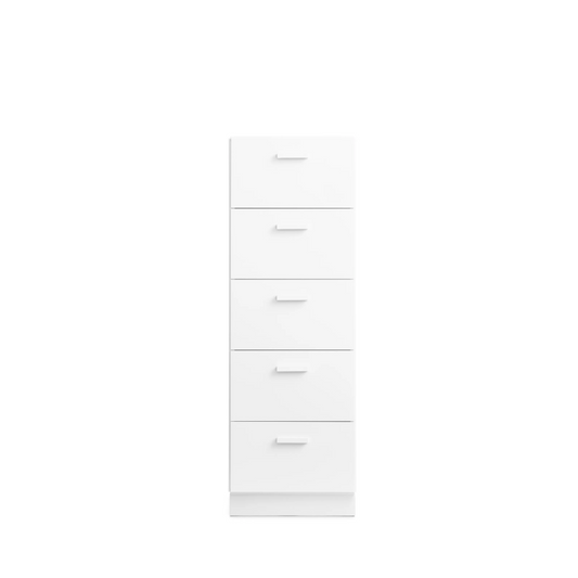 Relief Plinth, Low - Low, W123 x H6,8, White - image 2