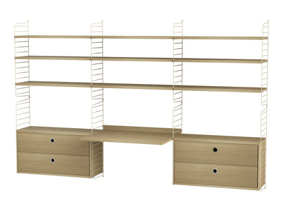 Workspace F Beige/Oak - image 3