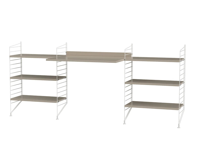 Workspace D White/Beige