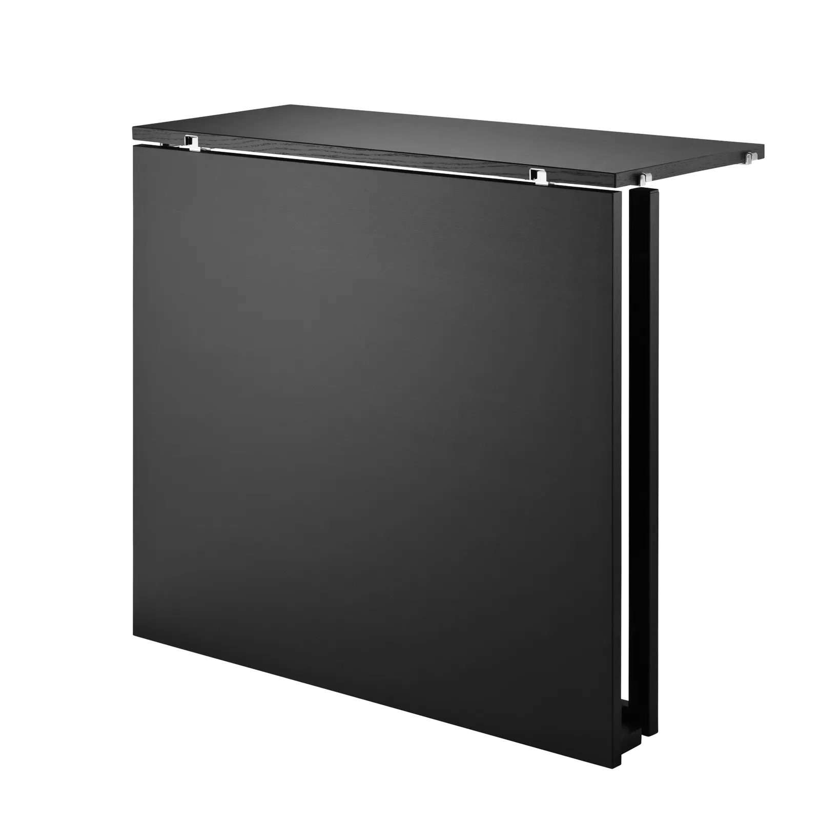 Folding table - W78 x D30 x H71, Black stained ash/Black - image 3