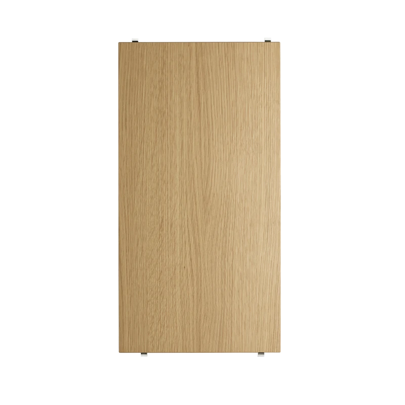 Shelf - W58 x D30, Oak, 3-pack