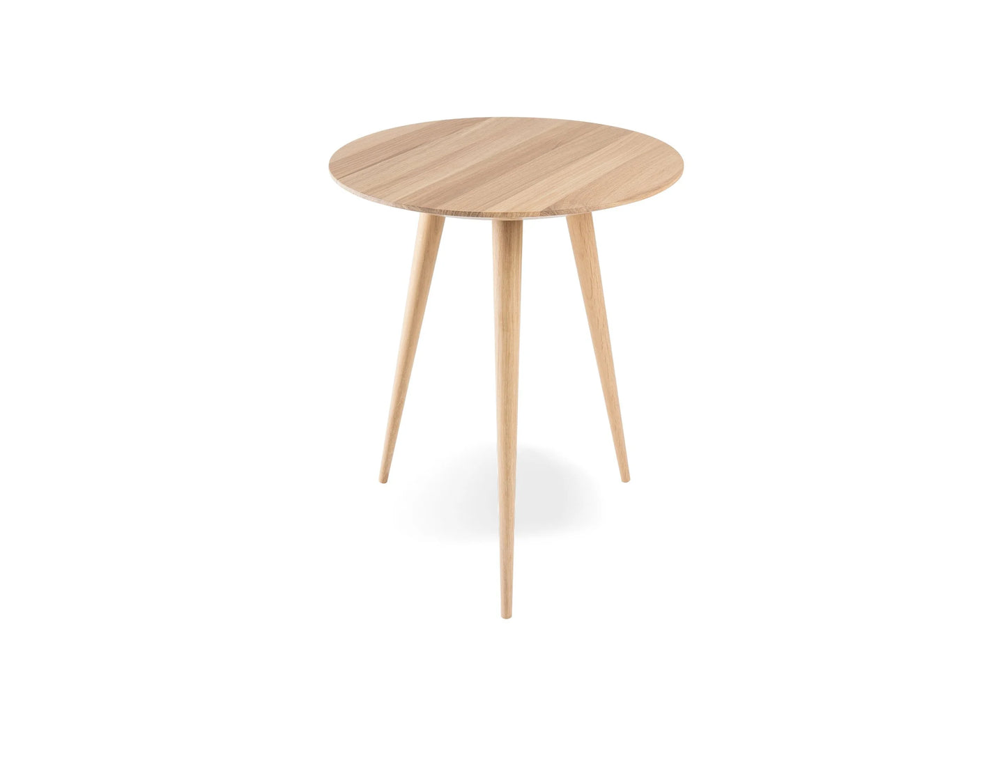 Arp Side Table - Arp Side Table Ø45 - Oiled Oak White Oil Oiled Oak White Oil