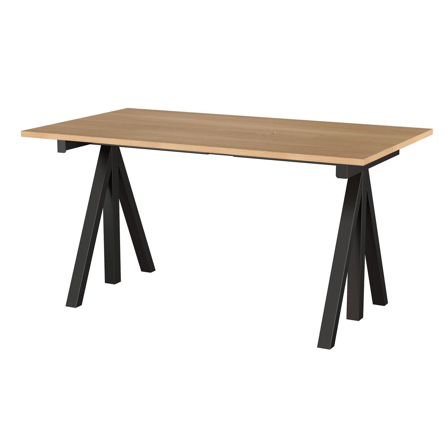 Work desks 140x78 Oak/Black - image 3