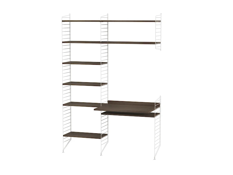 Workspace G White/Walnut
