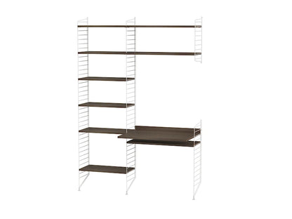 Workspace G White/Walnut