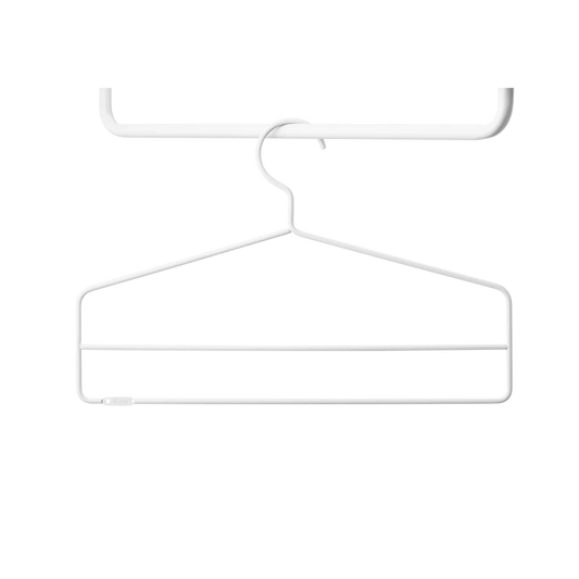 Coat-hanger - W41 x H26, White, 4-pack
