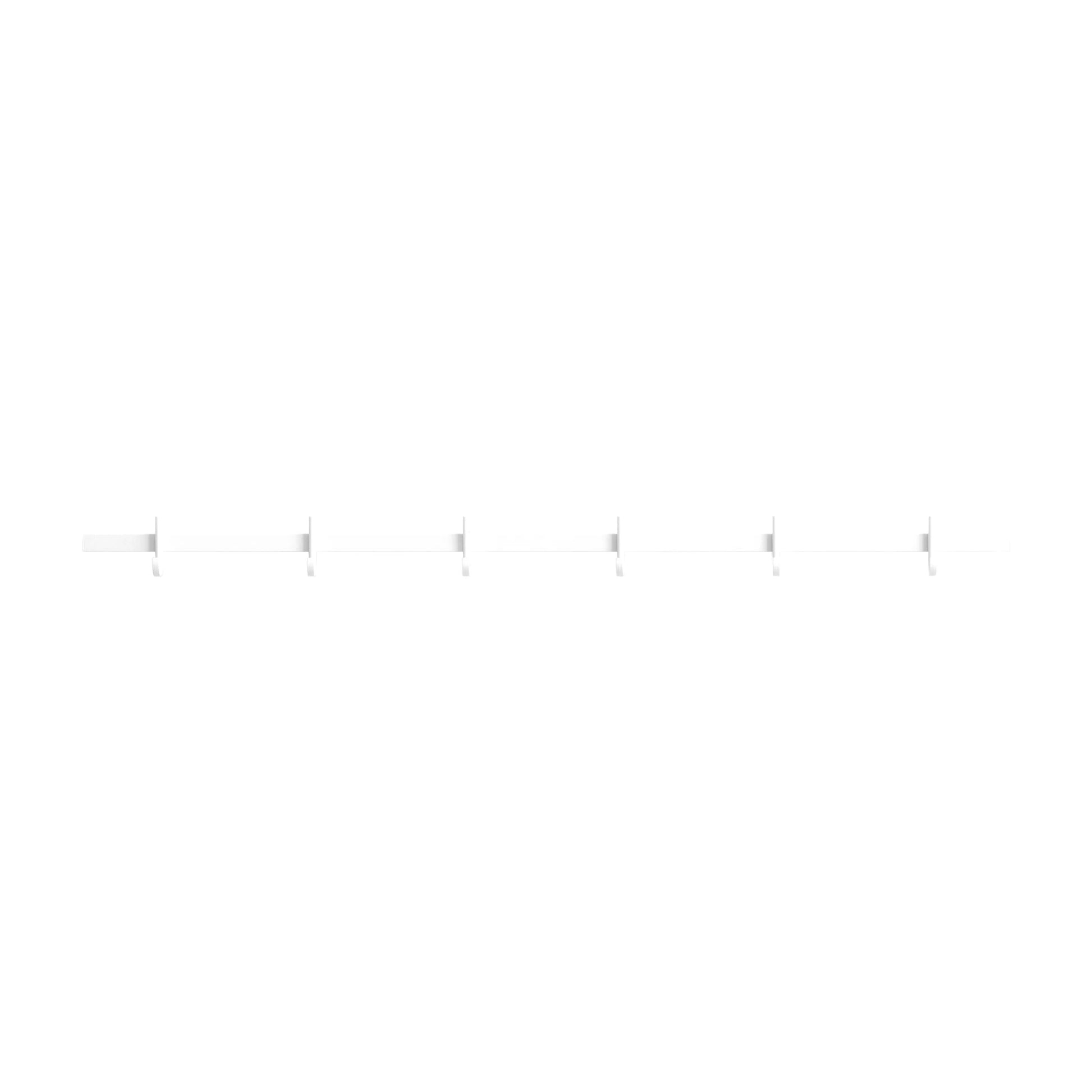 Relief Hook rail, Medium - W82, White - image 5