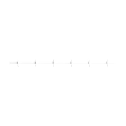 Relief Hook rail, Medium - W82, White - image 5