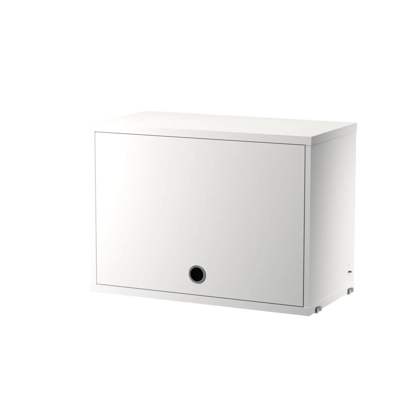 Cabinet with flip door - W58 x D30 x H42, White - image 3