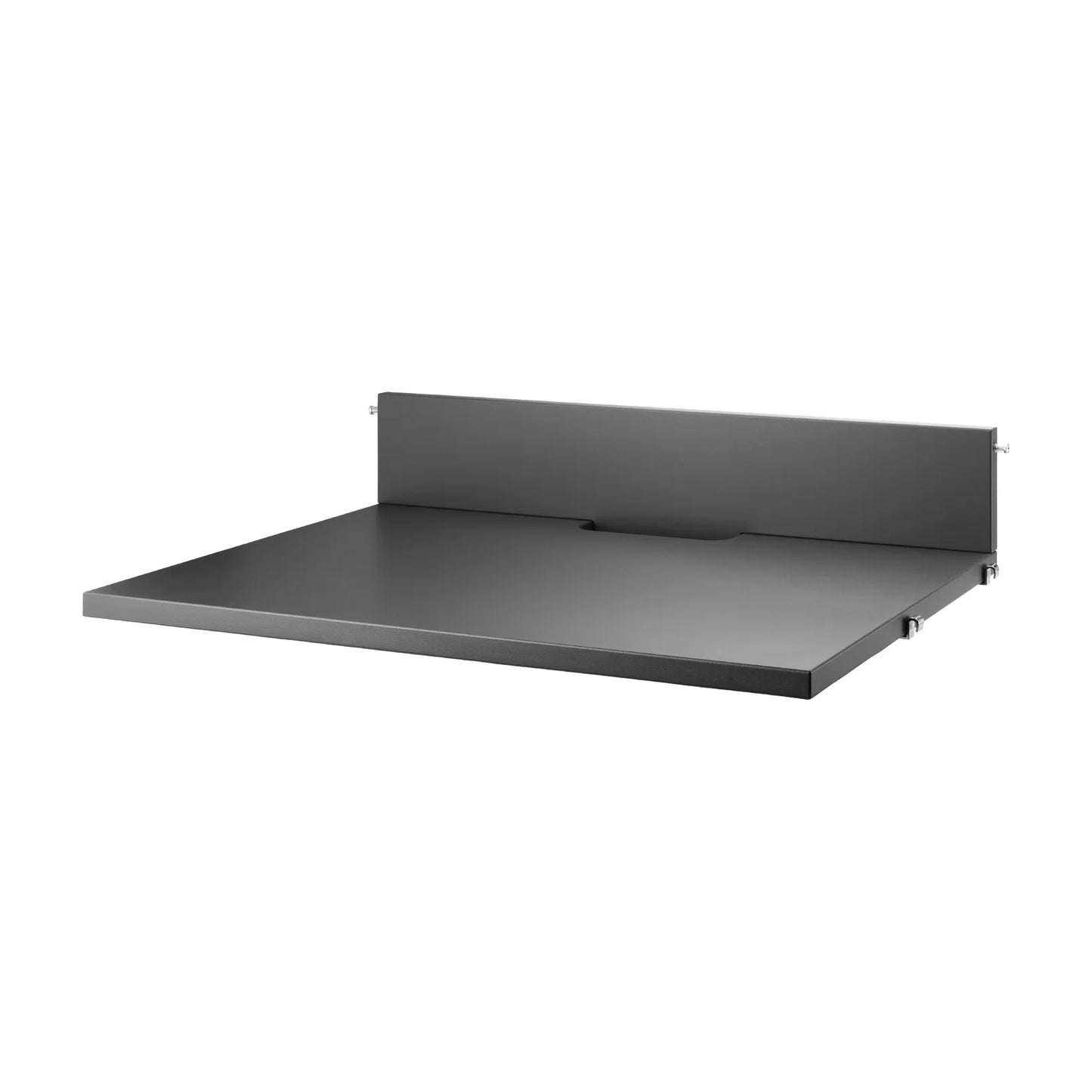 Media shelf - W58 x D47, Anthracite - image 4