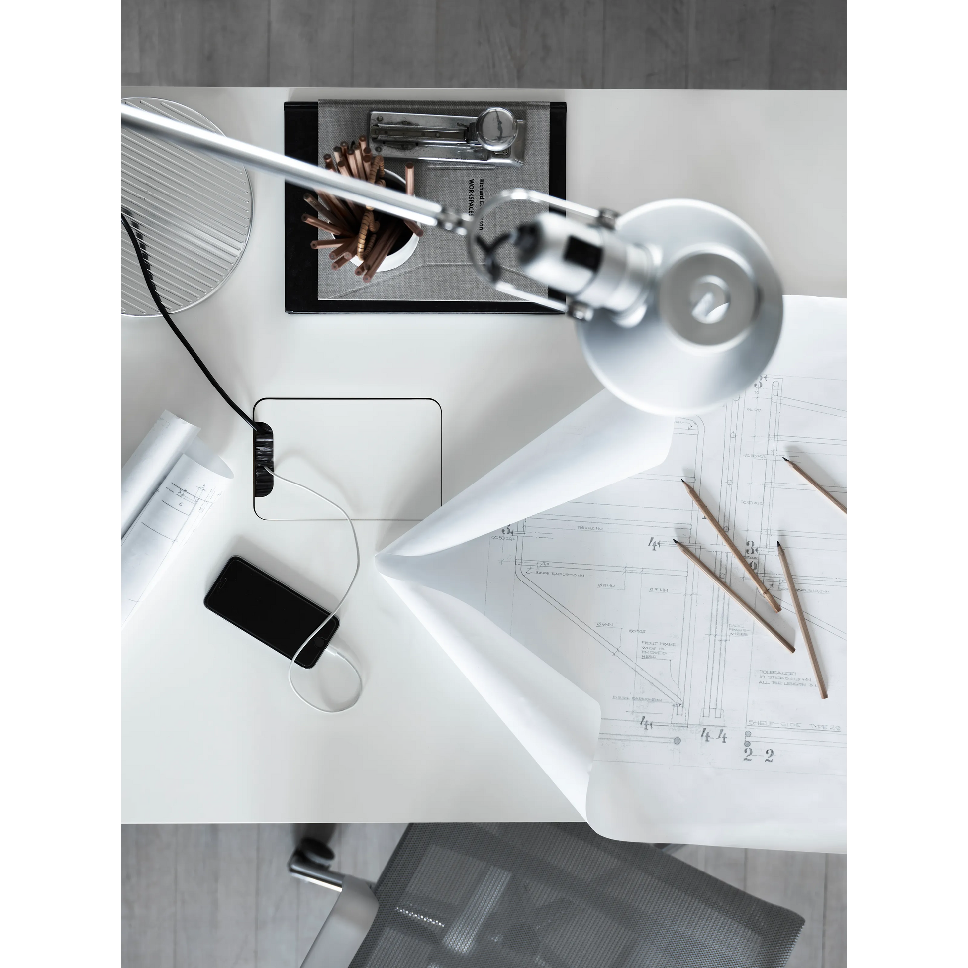 Work desks 140x78 White/White laminate - image 2