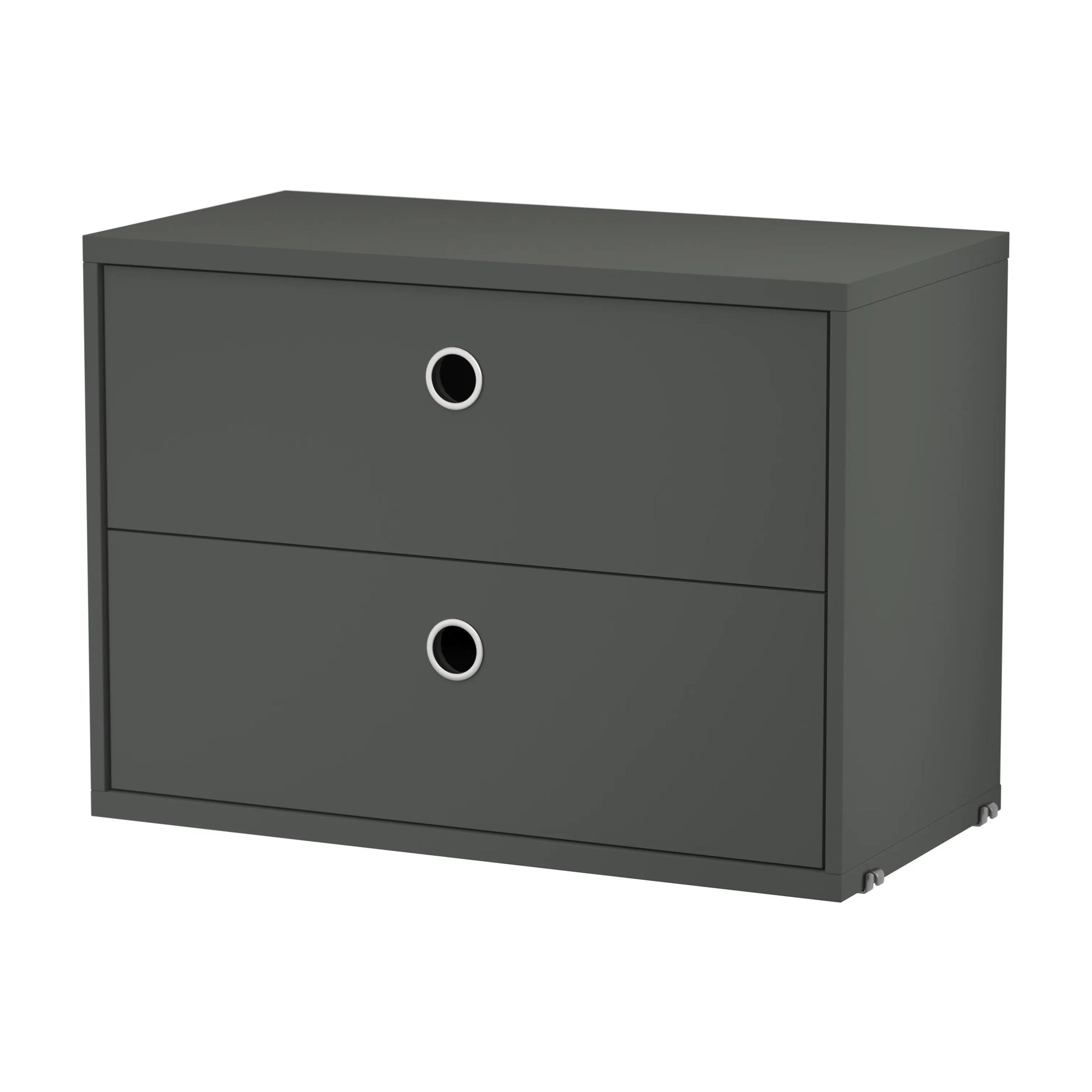 Chest of drawers - W58 x D30 x H42, Dark grey - image 4