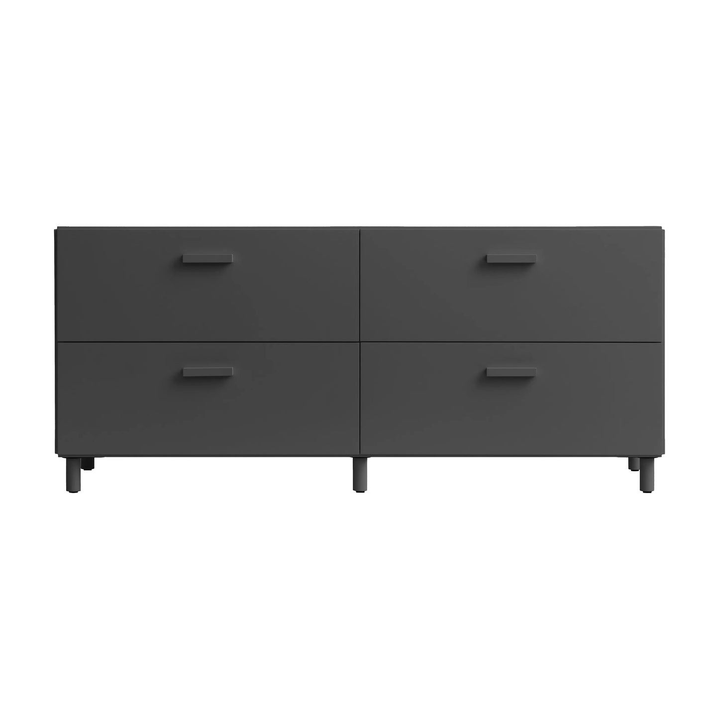 Relief Chest of drawers, low Grey - image 6