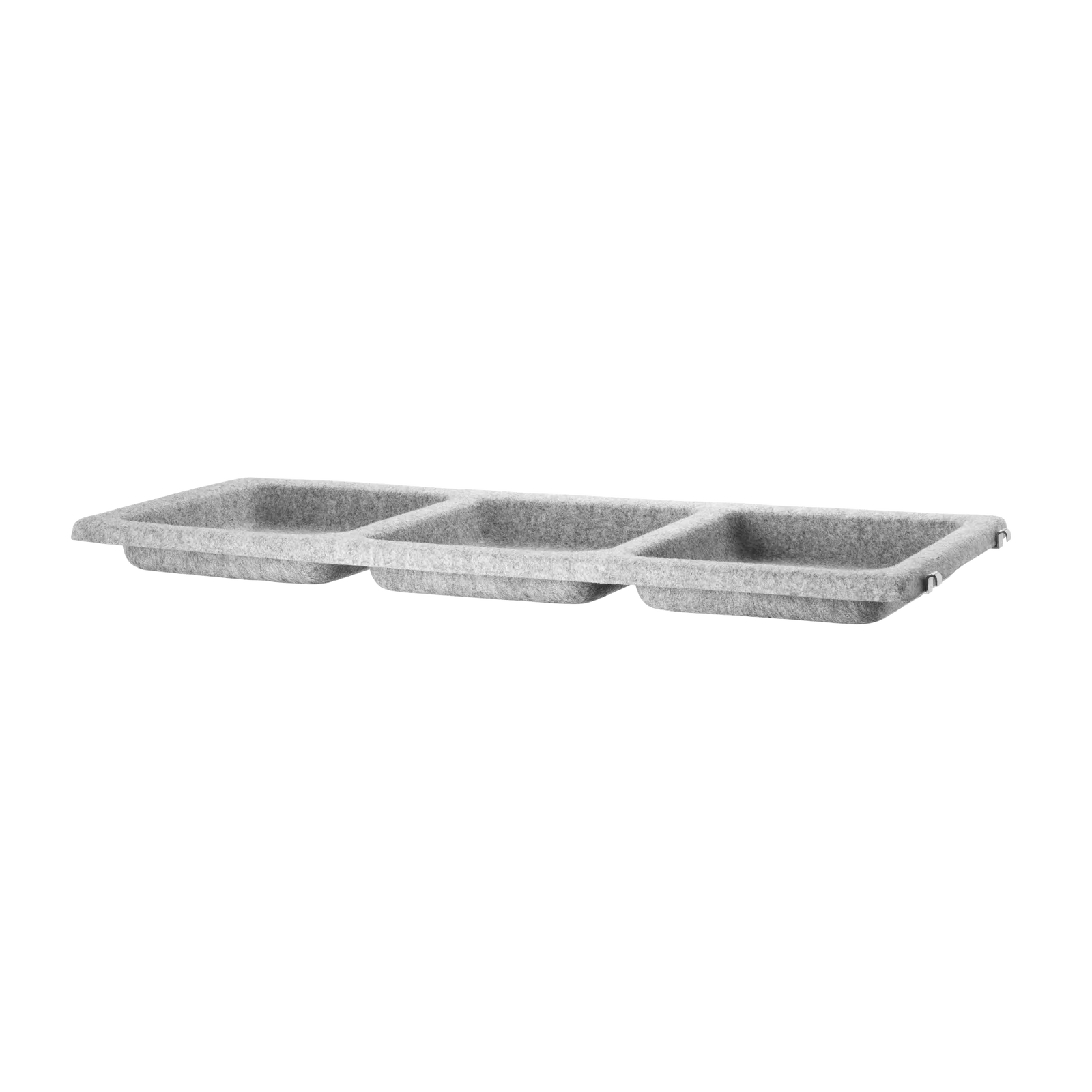 Bowl shelf felt - W78 x D30, Light grey - image 3