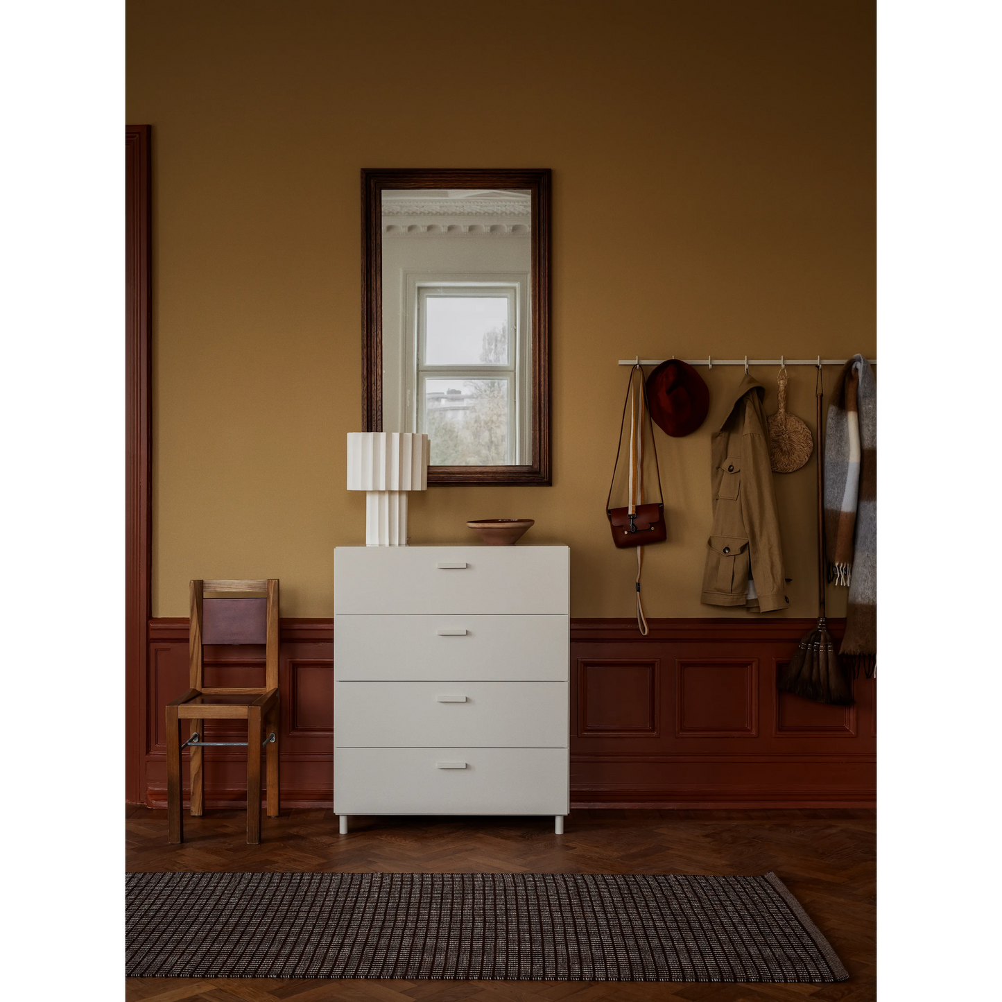 Relief Chest of drawers, wide Beige - image 5