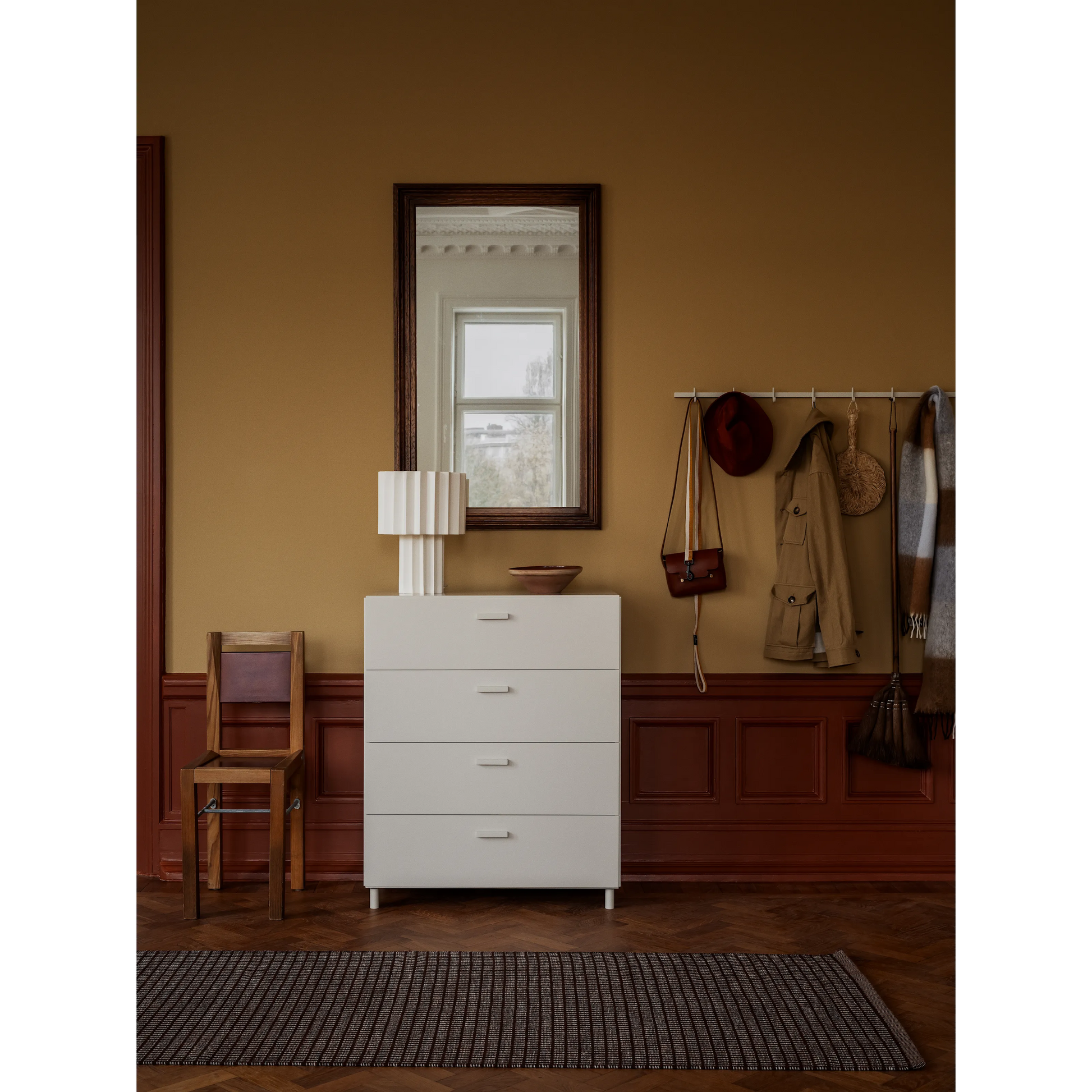 Relief Chest of drawers, wide Beige - image 5