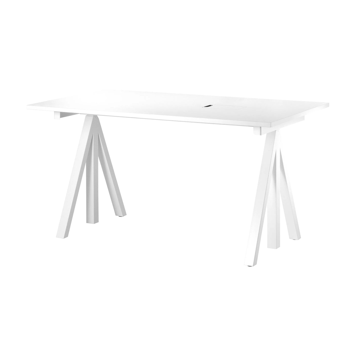 Work desks 140x78 White/White laminate - image 4