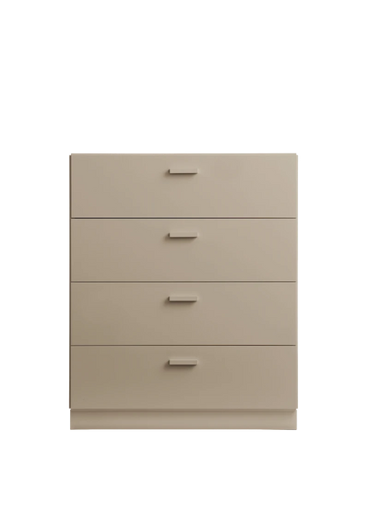 Relief Chest of drawers, wide Beige