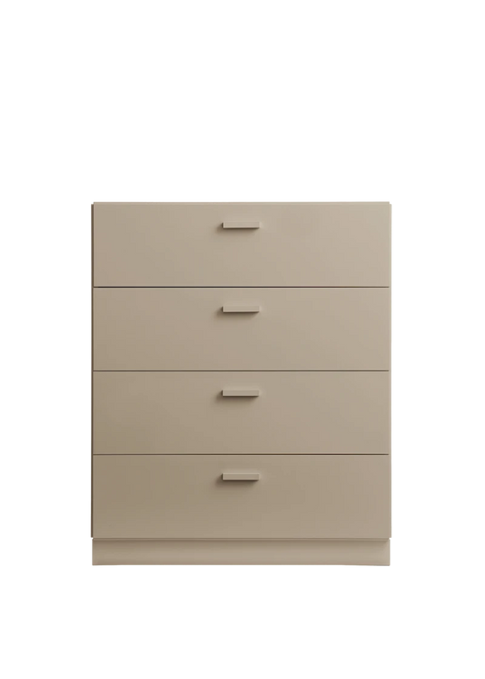 Relief Chest of drawers, wide Beige