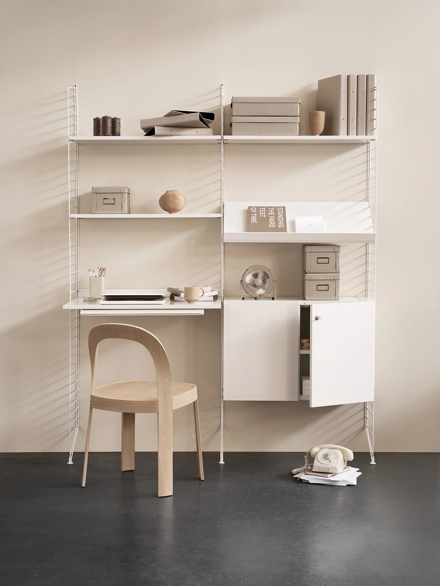 Shelf - W58 x D20, White, 3-pack - image 2