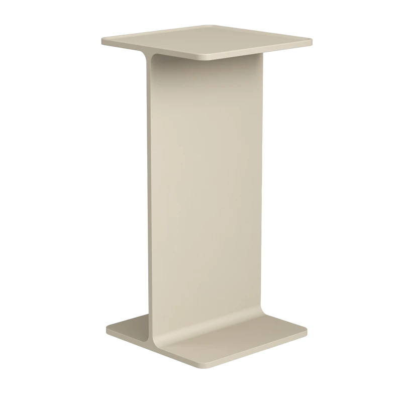 Museum Pedestal - Beige