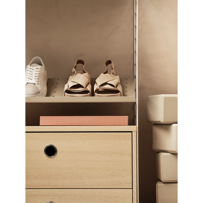 Shoe shelf - W58 x D30 x H10, Beige - image 2