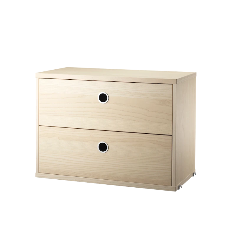Chest of drawers - W58 x D30 x H42, Ash