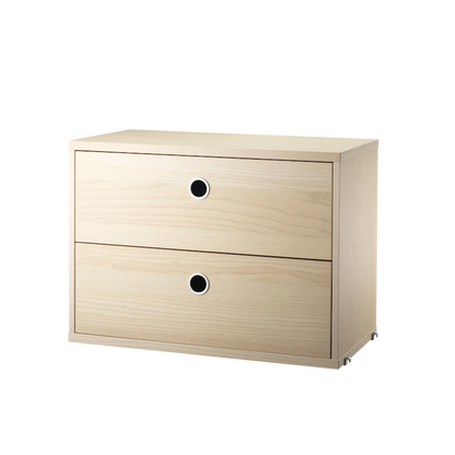 Chest of drawers - W58 x D30 x H42, Ash