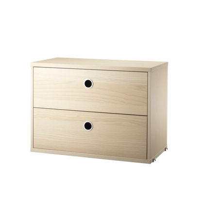 Chest of drawers - W58 x D30 x H42, Ash - image 3