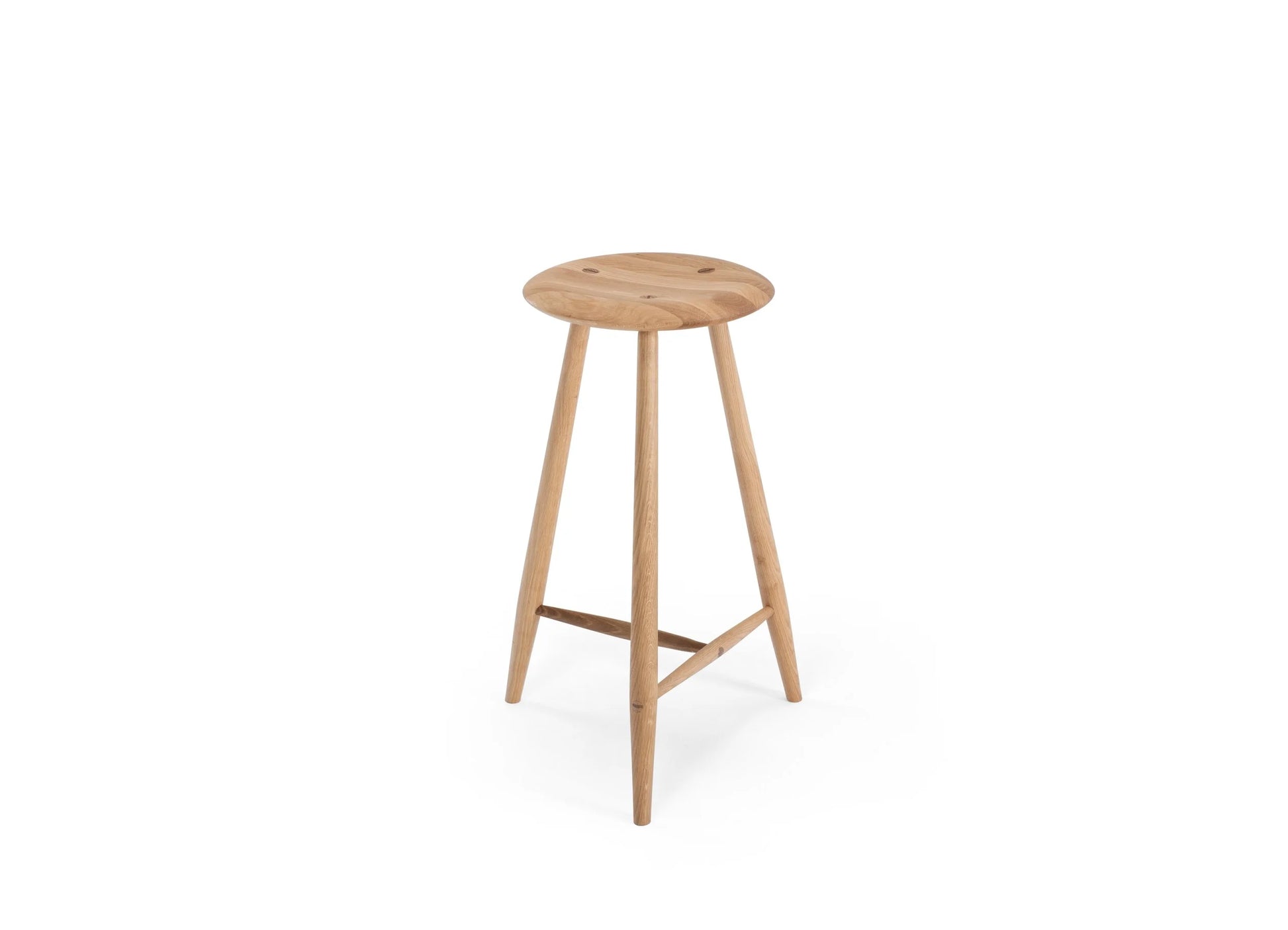 Blanc Bar & Counter Stool - Blanc Bar Stool - Oiled Oak White Oil