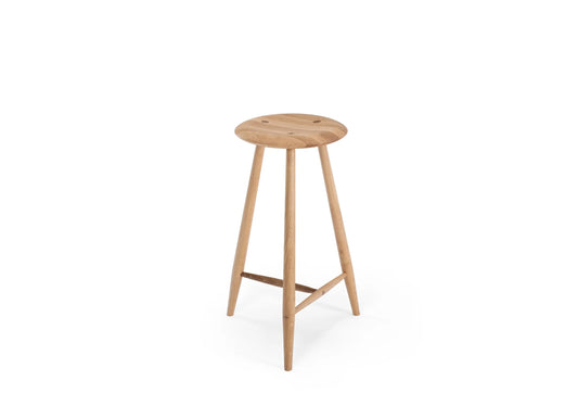 Blanc Bar & Counter Stool - Blanc Bar Stool - Oiled Oak White Oil
