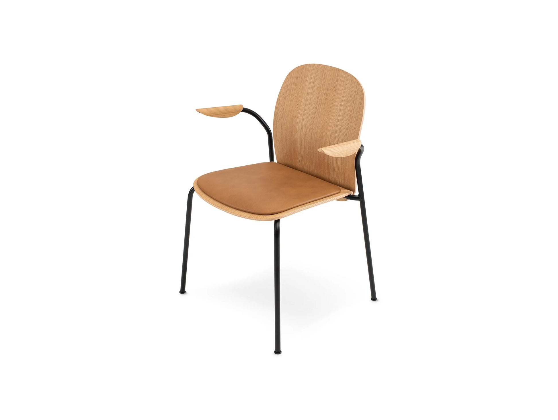 Book Armchair - Book Armchair - FC10 - Guest or Autumn fabric - Lacquered Oak